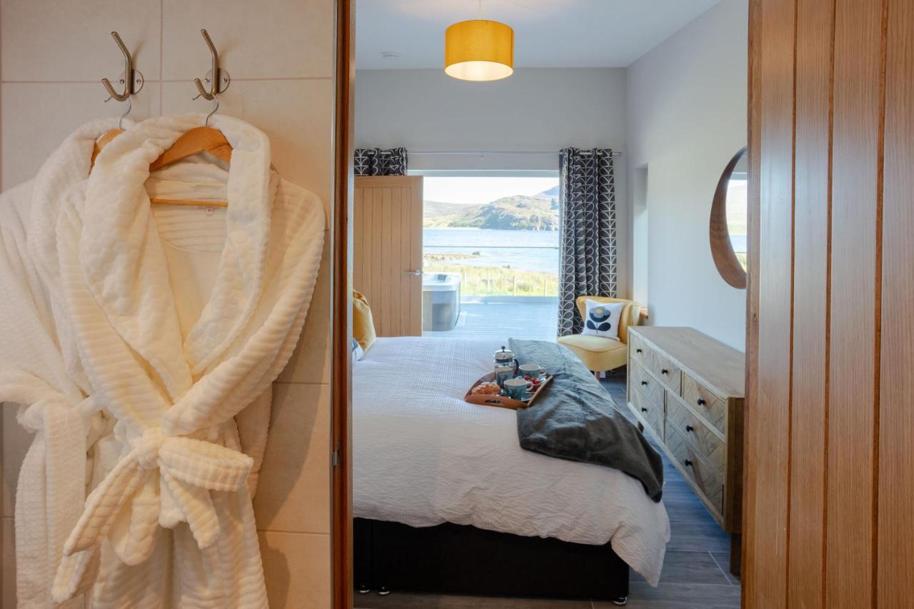 Birches Lodge With Hot Tub Dundonnell Exterior foto